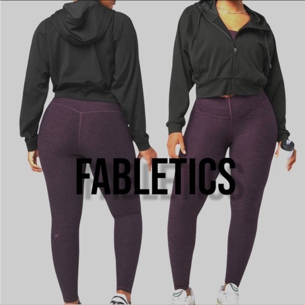 FABLETICS Cold Weather Full-Zip Cropped Hoodie NWT (RETAIL $95) True to Size M